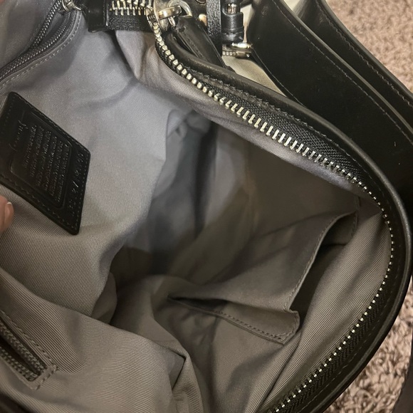 Coach Black and Gray Signature Bag Set - Picture 6 of 13